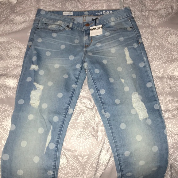 GAP Denim - NWT gap polka dot jeans